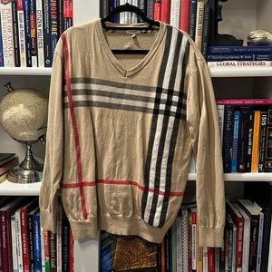 Burberry sweater size XXL